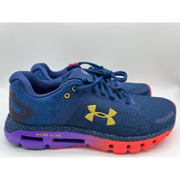 Under Armour HOVR Infinite 2 Bluetooth Men's Shoes Blue 3022587-403 Size 10 - Picture 1 of 12